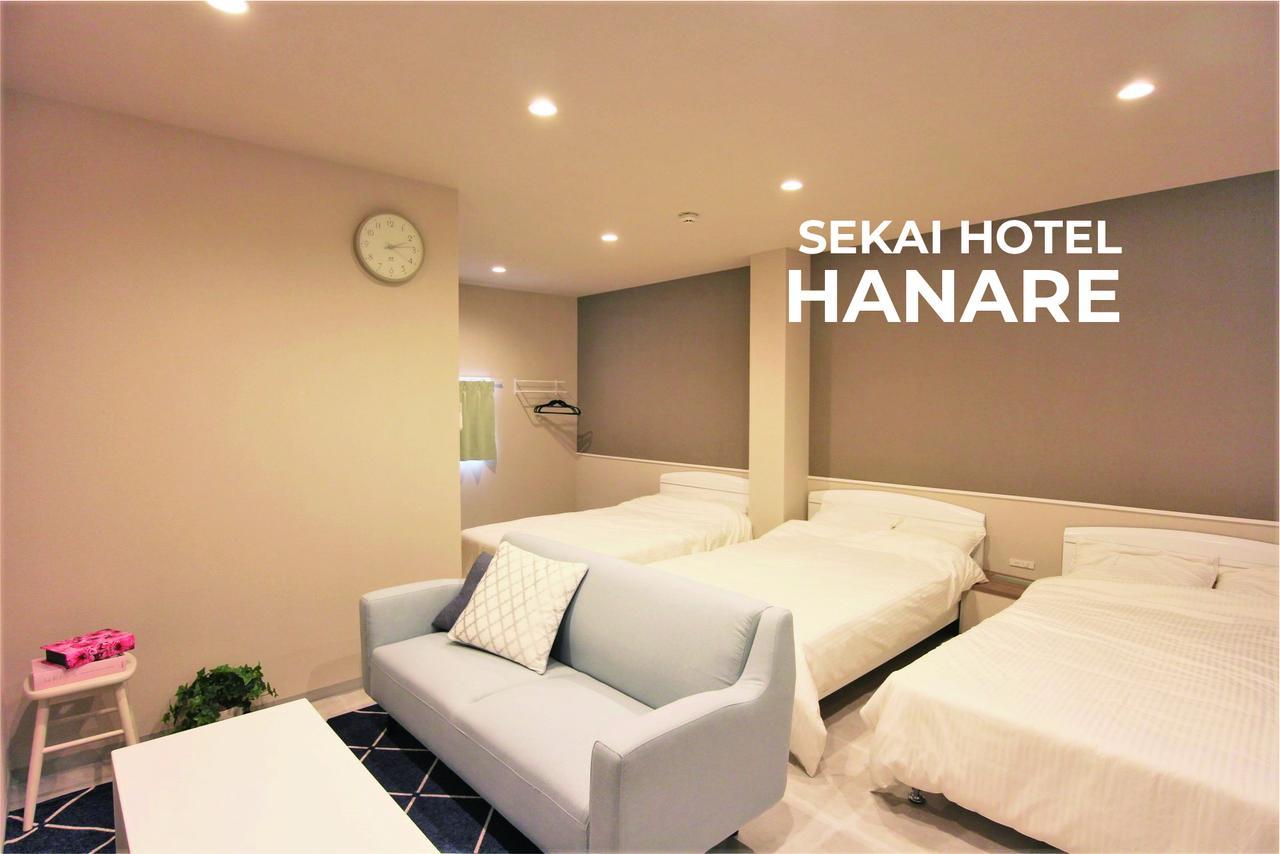 Sekai Hotel Momiji Осака Экстерьер фото